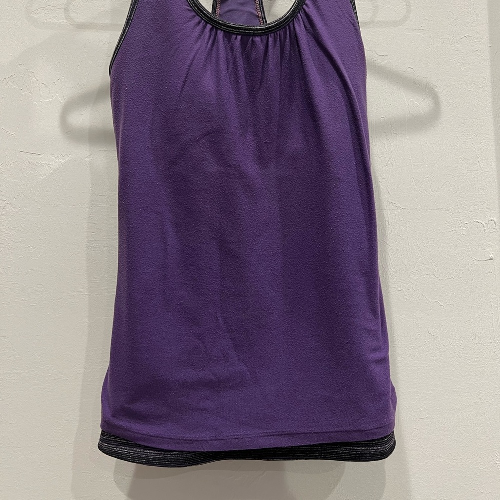 Athleta Tank with shelf bra